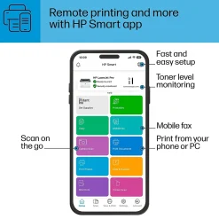Black & White Printers<HP LaserJet Pro LJP 3001dw Wireless Black & White Laser Printer, Single-Function, Print, Best for Office (3G65OF)