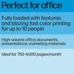 Color Printers<HP LaserJet Pro LJP 4301fdw Wireless Color Laser Printer, All-In-One, Print, Scan, Copy, Fax (4RA82F)