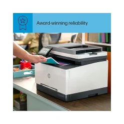 Color Printers<HP LaserJet Pro MFP 3301fdw Wireless All-in-One Color Laser Printer, Scanner, Copier, Fax, Best for Office (499Q5F)