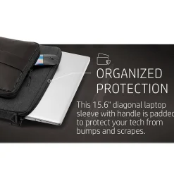 HP Polyester Laptop Sleeve for 15.6