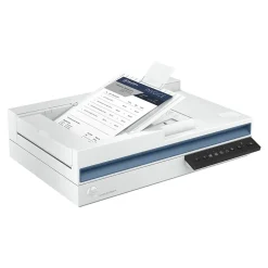 Desktop Scanners<HP ScanJet Pro 2600 f1 Duplex Flatbed Document Scanner, White (20G05A#201)