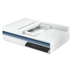 Desktop Scanners<HP ScanJet Pro 2600 f1 Duplex Flatbed Document Scanner, White (20G05A#201)