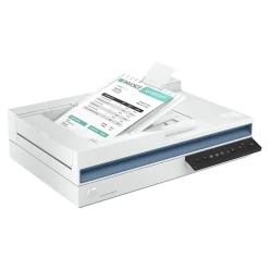 Desktop Scanners<HP ScanJet Pro 3600 f1 Duplex Flatbed Document Scanner, White (20G06A#201)