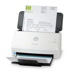 Portable Scanners<HP Scanjet Pro 2000 s2 Duplex Desktop Document Scanner, White (6FW06A#BGJ)