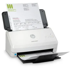 Portable Scanners<HP Scanjet Pro 3000 s4 Duplex Desktop Document Scanner, White (6FW07A#BGJ)