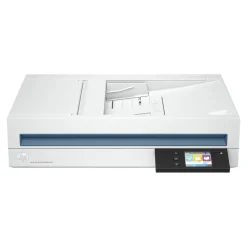 Desktop Scanners<HP ScanJet Pro N4600 fnw1 Wireless Duplex Flatbed Document Scanner, White (20G07A#BGJ)