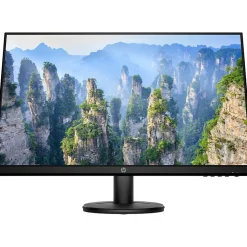 HP V27i Monitor, 27" LED Monitor, Black (9SV92AA#ABA)* Flat Monitors