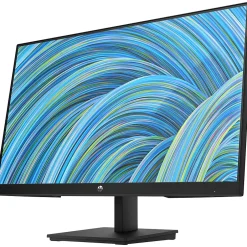 HP V24v G5 23.8" Widescreen LCD Monitor, Black (65P62AA)* Flat Monitors