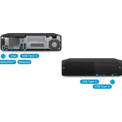 HP Z2 G9 Desktop Computer, Intel Core i7 14700K, 32GB Memory, 1TB SSD, Windows 11 Professional (A1NU5UT#ABA)* Gaming Desktops