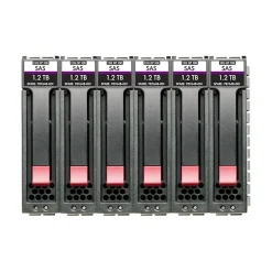 HPE MSA 2.4TB 2.5" SAS Internal Hard Drive, 6/Pack (R0Q67A)* Internal Hard Drives