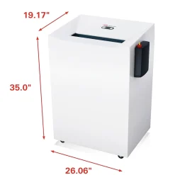 HSM 390.3L6 12-Sheet Cross-Cut Paper Only Shredder (16601430)* Shredders & Accessories