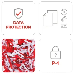 HSM SECURIO P36ic 31-Sheet Cross-Cut Multi-Media Shredder (1853121)* Shredders & Accessories