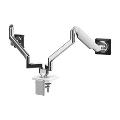Humanscale Dual Monitor Arm, Polished Aluminum (X22DBW)* Monitor Mounts & Stands