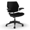 Freedom Ergonomic Fabric Swivel Task Chair, Black (F111GCF10XFSHNSC) Office Chairs