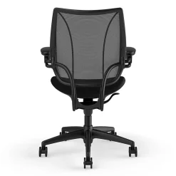 New Liberty Ergonomic Fabric Swivel Task Chair, Black (L113BM10FT10XFSHNSC) Office Chairs