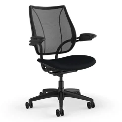 Discount Liberty Ergonomic Fabric Swivel Task Chair, Black (L113BM10CF10XFSHNSC) Office Chairs