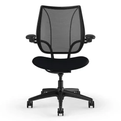 Discount Liberty Ergonomic Fabric Swivel Task Chair, Black (L113BM10CF10XFSHNSC) Office Chairs