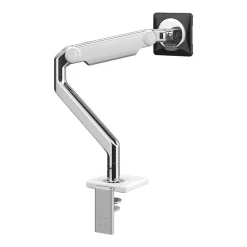 Humanscale M2.1 Adjustable Single Monitor Arm, Polished Aluminum (M21TBW)* Ergonomic Monitor & Laptop Stands