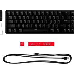 HyperX Alloy Origins 65 Gaming Mechanical Keyboard, Black (4P5D6AA)* Keyboards