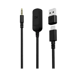 HyperX Cloud III Noise Canceling Over-the-Ear Stereo Gaming Headset, USB/3.5mm, Black (727A8AA)* Gaming Headsets