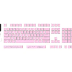 HyperX Pudding Keycaps 2 Full Key Set, Pink (7G8K3AA)* Keyboards