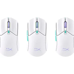 HyperX Pulsefire Haste 2 Core Wireless Optical Gaming Mouse, White (8R2E7AA)* Mice