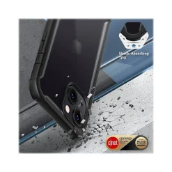 Cell Phone Cases<i-Blason Ares Black Snap Case for iPhone 13 (iPhone2021-6.1-Ares-SP-Black)