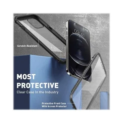 Cell Phone Cases<i-Blason Ares Black Snap Case for iPhone 13 Pro Max (iPhone2021-6.7-Ares-SP-Black)