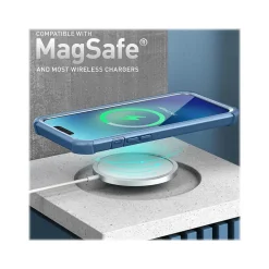 Cell Phone Cases<i-Blason Ares Blue Bumper Case for iPhone 13 (iPhone2021-6.1-Ares-SP-Azure)