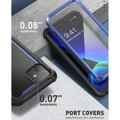 Cell Phone Cases<i-Blason Ares Blue Case for iPhone 11 (IP116.1-ARES-BL)