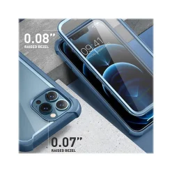 Cell Phone Cases<i-Blason Ares Blue Snap Case for iPhone 13 Pro Max (iPhone2021-6.7-Ares-SP-Azure)