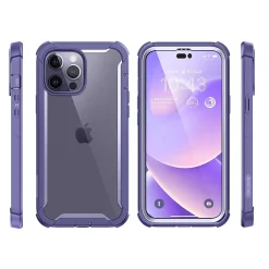 Cell Phone Cases<i-Blason Ares Deep Purple Case for iPhone 14 Pro (iPhone2022Pro-6.1-Ares-SP-Mauve)