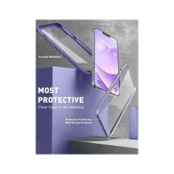 Cell Phone Cases<i-Blason Ares Deep Purple Case for iPhone 14 (iPhone2021/22-6.1-Ares-SP-Mauve)