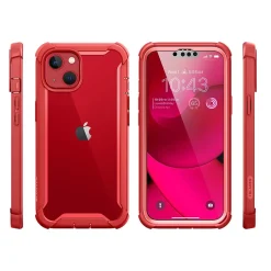 Cell Phone Cases<i-Blason Ares Red Case for iPhone 14 Plus (iPhone2022-6.7-Ares-SP-Ruddy)