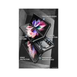 Cell Phone Cases<i-Blason Armorbox Black Rugged Case for Samsung Galaxy Z Fold4 (Galaxy2022-ZFold4-5G-Armorbox-SP-Black)