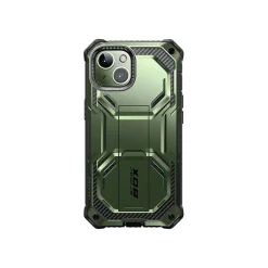 Cell Phone Cases<i-Blason Armorbox Dark Green Rugged Case for iPhone 14 (iPhone2021/22-6.1-Armorbox-SP-Guldan)