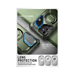 Cell Phone Cases<i-Blason ArmorBox MagSafe Rugged Case for Samsung Galaxy S24, Shock Absorbing, Dark Green (GS24ABSPGN)