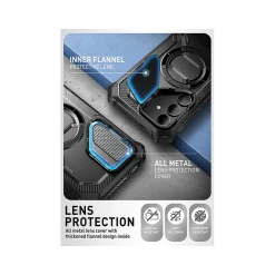 Cell Phone Cases<i-Blason ArmorBox MagSafe Rugged Case for Samsung Galaxy S24+, Shock Absorbing, Black (GS24PLUSABSPBK)