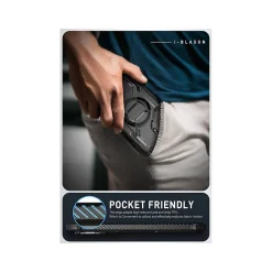 Cell Phone Cases<i-Blason ArmorBox MagSafe Rugged Case for Samsung Galaxy S24+, Shock Absorbing, Black (GS24PLUSABSPBK)