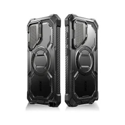 Cell Phone Cases<i-Blason Armorbox MagSafe Rugged Case for Samsung Galaxy S24 Ultra, Shock-Absorbing, Black