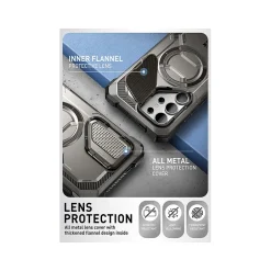 Cell Phone Cases<i-Blason Armorbox MagSafe Rugged Case for Samsung Galaxy S24 Ultra, Shock-Absorbing, Titan Gray