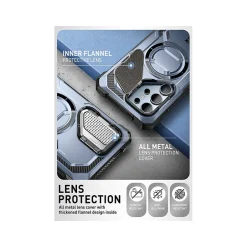 Cell Phone Cases<i-Blason ArmorBox MagSafe Rugged Case for Samsung Galaxy S24 Ultra, Metallic Blue (GS24UABSTT)