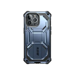 Cell Phone Cases<i-Blason Armorbox Metallic Blue Rugged Case for iPhone 14 Pro Max (iPhone2022Pro-6.7-Armorbox-SP-Tilt)