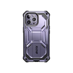 Cell Phone Cases<i-Blason Armorbox Metallic Purple Rugged Case for iPhone 14 Pro Max (iPhone2022Pro-6.7-Armorbox-SP-Mauve)