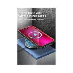 Cell Phone Cases<i-Blason ArmorBox Metallic Red Rugged Case for iPhone 14 Pro (iPhone2022Pro-6.1-Armorbox-SP-Ruddy)