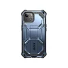 Cell Phone Cases<i-Blason Armorbox Metallic Blue Rugged Case for iPhone 14 (iPhone2021/22-6.1-Armorbox-SP-Tilt)
