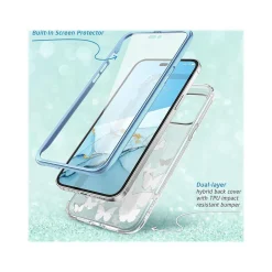 Cell Phone Cases<i-Blason Cosmo Bluefly Case for iPhone 14 Pro Max (iPhone2022Pro-6.7-Cosmo-SP-Bluefly)