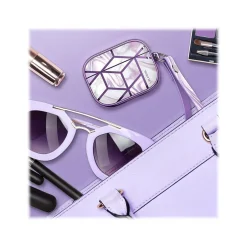 i-Blason Cosmo Case for Apple AirPods Pro, Marble Purple (AirPodsPro2019-Cosmo-Ameth)