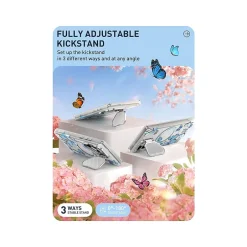 Cell Phone Cases<i-Blason Cosmo Clear BlueFly MagSafe Bumper Case for Samsung Galaxy S24 Ultra, Shock Absorbing, Clear/Blue (GS24UCOSMOSPBFY)