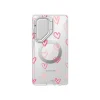 Cell Phone Cases<i-Blason Cosmo Clear Hearts MagSafe Case for Samsung Galaxy S24 Ultra, Shock-Absorbing